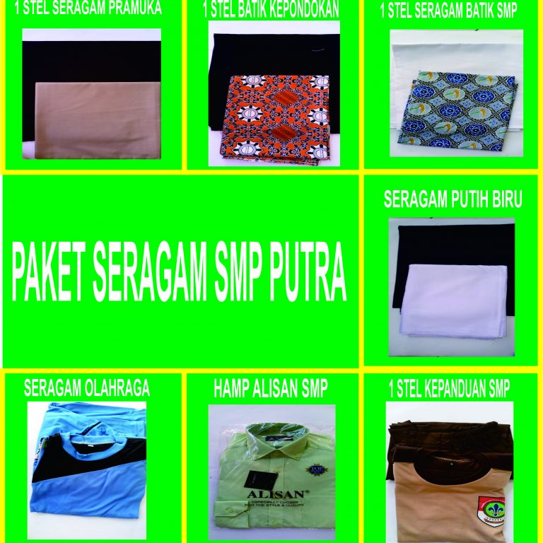 PAKET SERAGAM SMP PUTRA - ALFASALAM