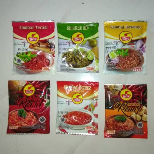 SAMBAL ULEG 20 GR/SACHET - ALFASALAM
