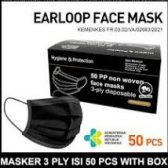 MASKER HITAM 3PLY - ALFASALAM