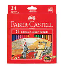 PENSIL WARNA FABER CASTEL ISI 24 - ALFASALAM