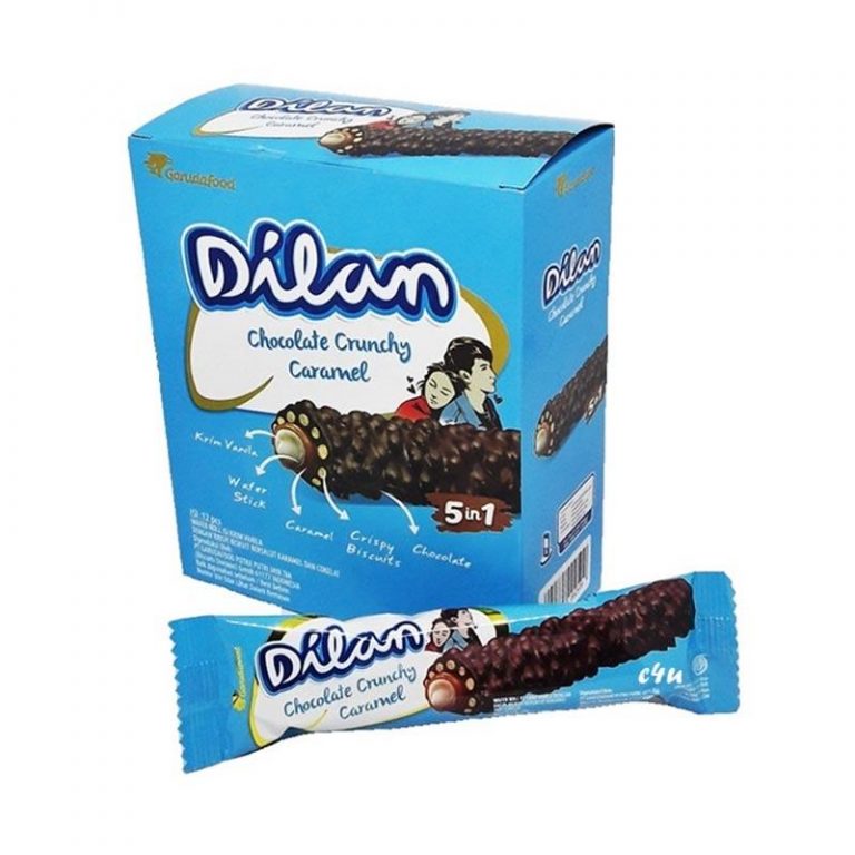 DILAN CHOCO CRUNCHY CARAMEL 24GR - ALFASALAM