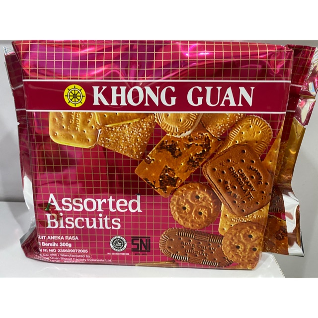 KHONG GUAN ASSORTED BISKUIT 300GR - ALFASALAM