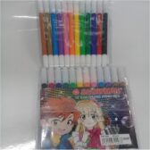 snowman spidol 12 warna - ALFASALAM